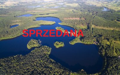 Szlak WJM – działka nad jeziorem w pierwszej linii domów